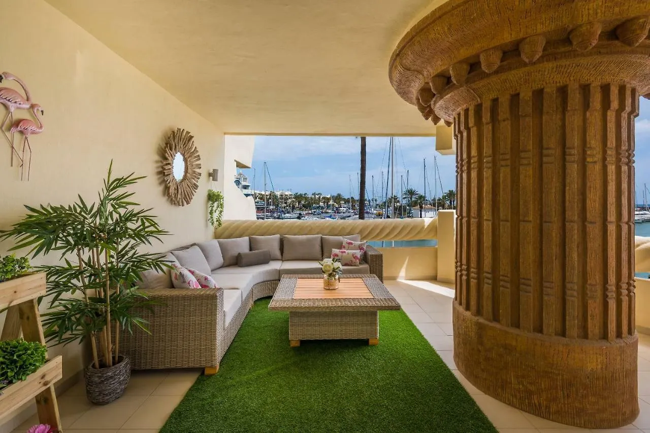 Daire Wintowinrentals Luxury And Sea View Inside Puerto Marina Benalmádena